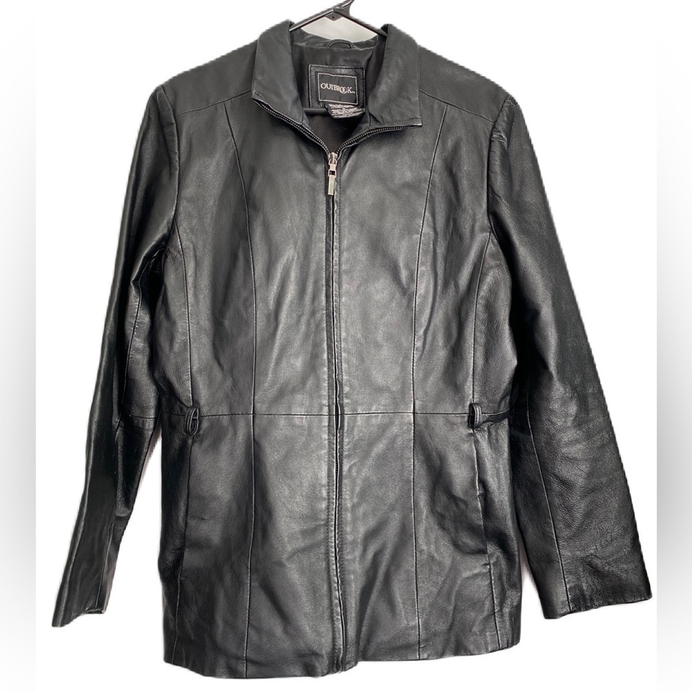 Outbrook Leather Jacket, Size:Medium - Picture 3 of 16